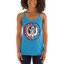 Pelosi Women's Racerback Tank - Tank Top - Vintage Turquoise - Liar & Thief Association