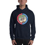 Border Wall Unisex Hoodie - Hoodies - Navy - Liar & Thief Association