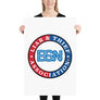 BSN Fake News Poster 14" X 14"