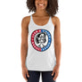 Pelosi Women's Racerback Tank - Tank Top - Heather White - Liar & Thief Association