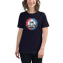 Creepy Joe Liar & Thief Association Women's Relaxed T-Shirt - T-Shirt - Navy - Liar & Thief Association