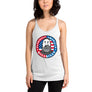 ACE Patriotic American Hillbilly ACE Women's Racerback Tank - Tank Top - Heather White - Liar & Thief Association