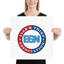 BSN Fake News Poster 14" X 14"