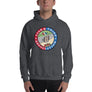 Border Wall Unisex Hoodie - Hoodies - Dark Heather - Liar & Thief Association