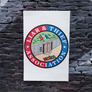 Border Wall Poster 14" X 14" - Poster - - Liar & Thief Association